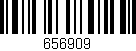 Código de barras (EAN, GTIN, SKU, ISBN): '656909'