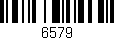 Código de barras (EAN, GTIN, SKU, ISBN): '6579'