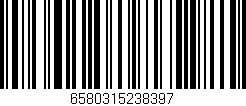Código de barras (EAN, GTIN, SKU, ISBN): '6580315238397'