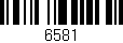 Código de barras (EAN, GTIN, SKU, ISBN): '6581'
