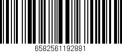 Código de barras (EAN, GTIN, SKU, ISBN): '6582561192881'