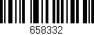 Código de barras (EAN, GTIN, SKU, ISBN): '658332'