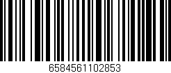 Código de barras (EAN, GTIN, SKU, ISBN): '6584561102853'