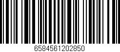Código de barras (EAN, GTIN, SKU, ISBN): '6584561202850'
