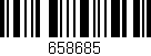 Código de barras (EAN, GTIN, SKU, ISBN): '658685'