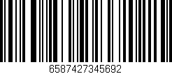 Código de barras (EAN, GTIN, SKU, ISBN): '6587427345692'