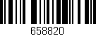 Código de barras (EAN, GTIN, SKU, ISBN): '658820'