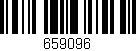 Código de barras (EAN, GTIN, SKU, ISBN): '659096'