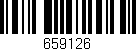 Código de barras (EAN, GTIN, SKU, ISBN): '659126'