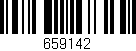 Código de barras (EAN, GTIN, SKU, ISBN): '659142'