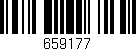 Código de barras (EAN, GTIN, SKU, ISBN): '659177'