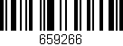 Código de barras (EAN, GTIN, SKU, ISBN): '659266'