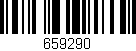 Código de barras (EAN, GTIN, SKU, ISBN): '659290'