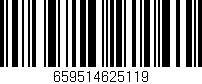 Código de barras (EAN, GTIN, SKU, ISBN): '659514625119'