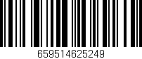 Código de barras (EAN, GTIN, SKU, ISBN): '659514625249'