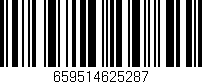 Código de barras (EAN, GTIN, SKU, ISBN): '659514625287'