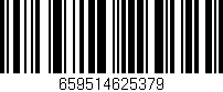 Código de barras (EAN, GTIN, SKU, ISBN): '659514625379'