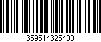 Código de barras (EAN, GTIN, SKU, ISBN): '659514625430'