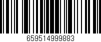 Código de barras (EAN, GTIN, SKU, ISBN): '659514999883'