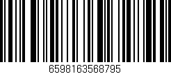 Código de barras (EAN, GTIN, SKU, ISBN): '6598163568795'