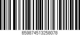 Código de barras (EAN, GTIN, SKU, ISBN): '659874513258078'
