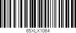 Código de barras (EAN, GTIN, SKU, ISBN): '65XLX1064'