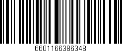 Código de barras (EAN, GTIN, SKU, ISBN): '6601166386348'