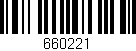 Código de barras (EAN, GTIN, SKU, ISBN): '660221'