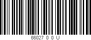 Código de barras (EAN, GTIN, SKU, ISBN): '66027_0_0_U'