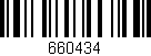 Código de barras (EAN, GTIN, SKU, ISBN): '660434'
