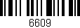 Código de barras (EAN, GTIN, SKU, ISBN): '6609'