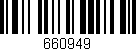 Código de barras (EAN, GTIN, SKU, ISBN): '660949'