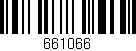 Código de barras (EAN, GTIN, SKU, ISBN): '661066'