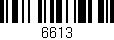 Código de barras (EAN, GTIN, SKU, ISBN): '6613'