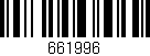 Código de barras (EAN, GTIN, SKU, ISBN): '661996'