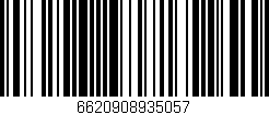 Código de barras (EAN, GTIN, SKU, ISBN): '6620908935057'