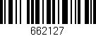 Código de barras (EAN, GTIN, SKU, ISBN): '662127'