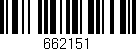 Código de barras (EAN, GTIN, SKU, ISBN): '662151'