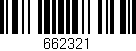 Código de barras (EAN, GTIN, SKU, ISBN): '662321'