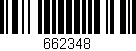 Código de barras (EAN, GTIN, SKU, ISBN): '662348'