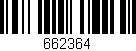 Código de barras (EAN, GTIN, SKU, ISBN): '662364'
