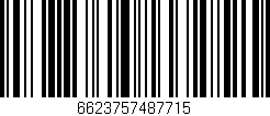 Código de barras (EAN, GTIN, SKU, ISBN): '6623757487715'