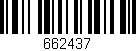Código de barras (EAN, GTIN, SKU, ISBN): '662437'