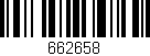 Código de barras (EAN, GTIN, SKU, ISBN): '662658'