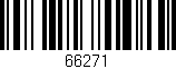 Código de barras (EAN, GTIN, SKU, ISBN): '66271'