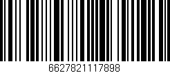 Código de barras (EAN, GTIN, SKU, ISBN): '6627821117898'