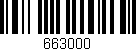 Código de barras (EAN, GTIN, SKU, ISBN): '663000'