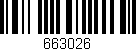 Código de barras (EAN, GTIN, SKU, ISBN): '663026'