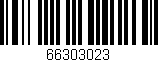 Código de barras (EAN, GTIN, SKU, ISBN): '66303023'
