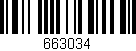 Código de barras (EAN, GTIN, SKU, ISBN): '663034'